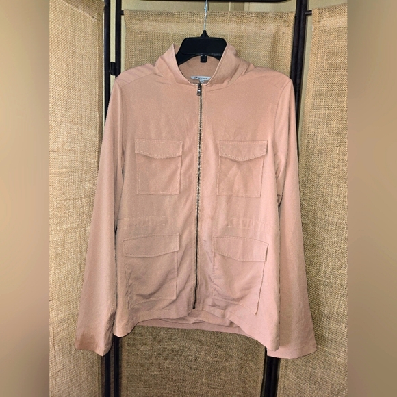 Naked Zebra Jackets & Blazers - NWOT Women's Naked Zebra Peach  Jacket Extra Pockets Size Small